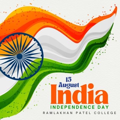 Orange and Green India Independence Day Instagram Post